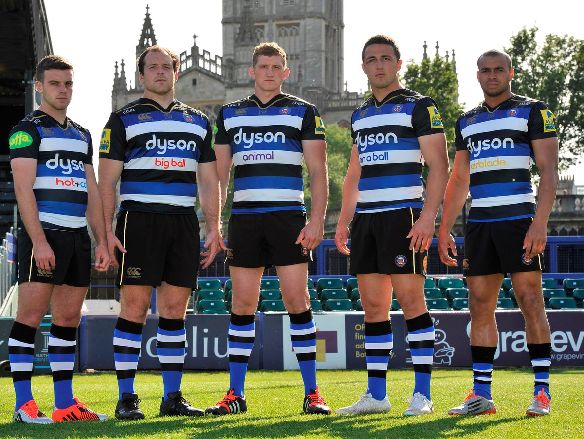 FIRST LOOK: Bath Rugby and Canterbury unveil new 150th anniversary kit bit.ly/1DtR3k1 #CommittedToBath
