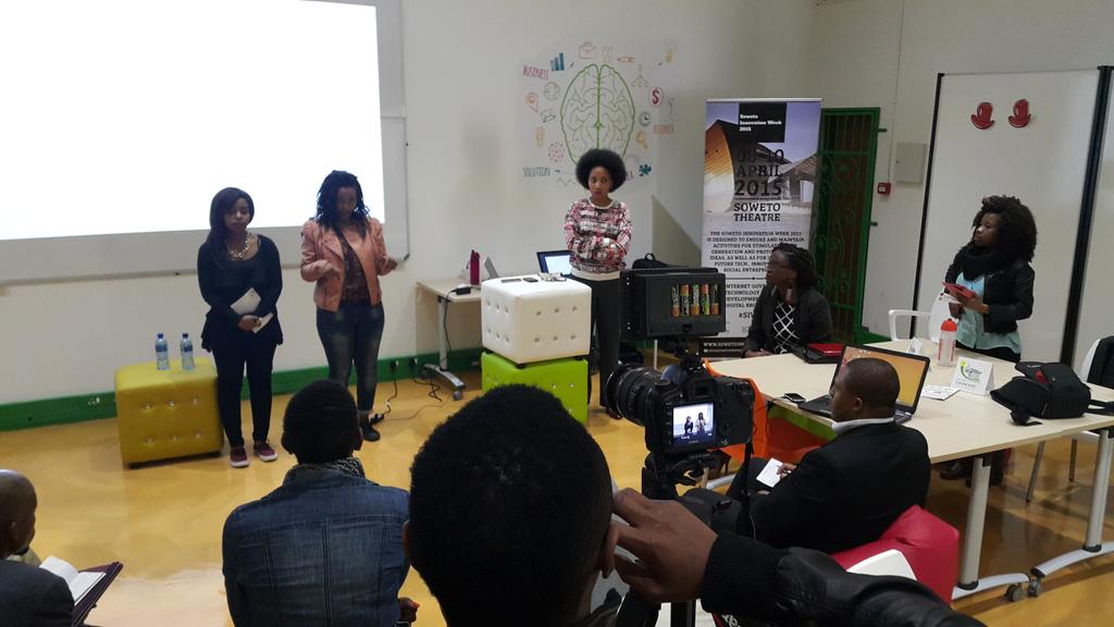 Tendaijoe's tweet photo. These two students want to develop an App called #LearnGram #ICTBreakfast #TshwaneInnovationZone @CityTshwane http://t.co/zpudoOSvPf