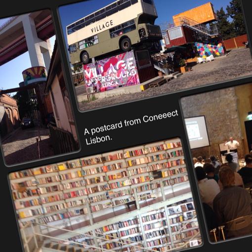 DrIanHey's tweet photo. #coneeect images from Coneeect Lisbon - great ideas - great company - great opportunity http://t.co/XVcEa2kde8