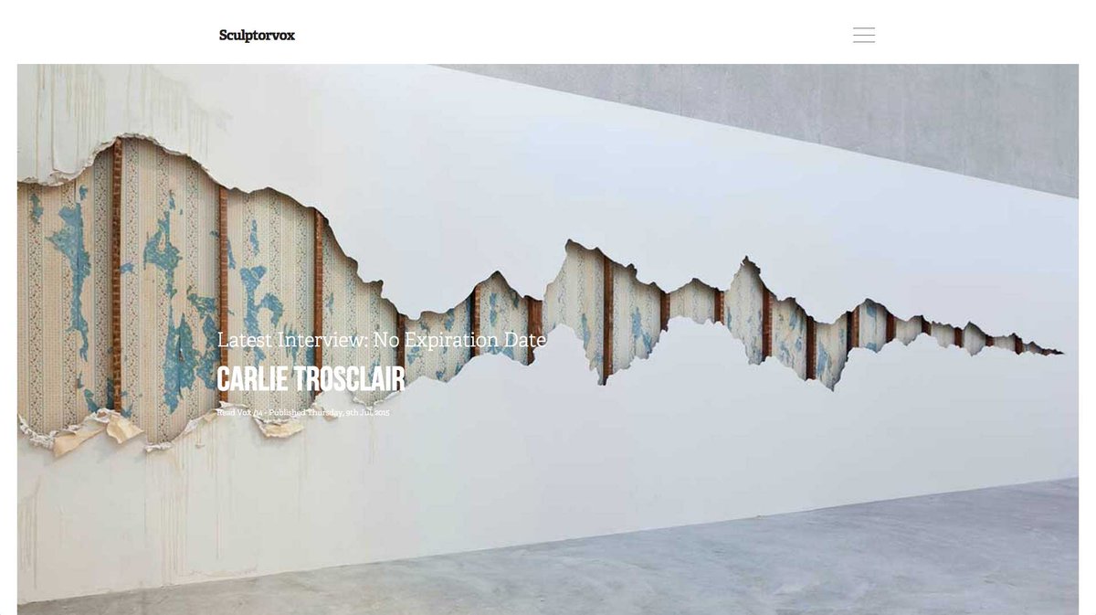 twohedz's tweet photo. RT @SculptorVox: A few cosmetic tweaks to our homepage http://t.co/rajYgMnSfZ ty @twohedz http://t.co/nqdYRfpDB3