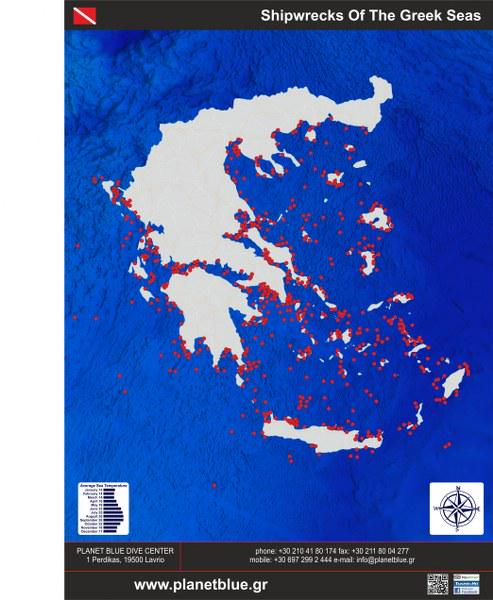 PlanetBlueDive's tweet image. Shipwrecks of the Greek Seas
