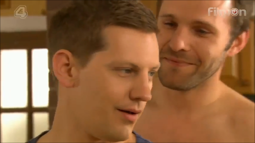 robrokenheart's tweet photo. Their play fighting in this #McBell scene was so freaking cute!! http://t.co/kxODkMztdW