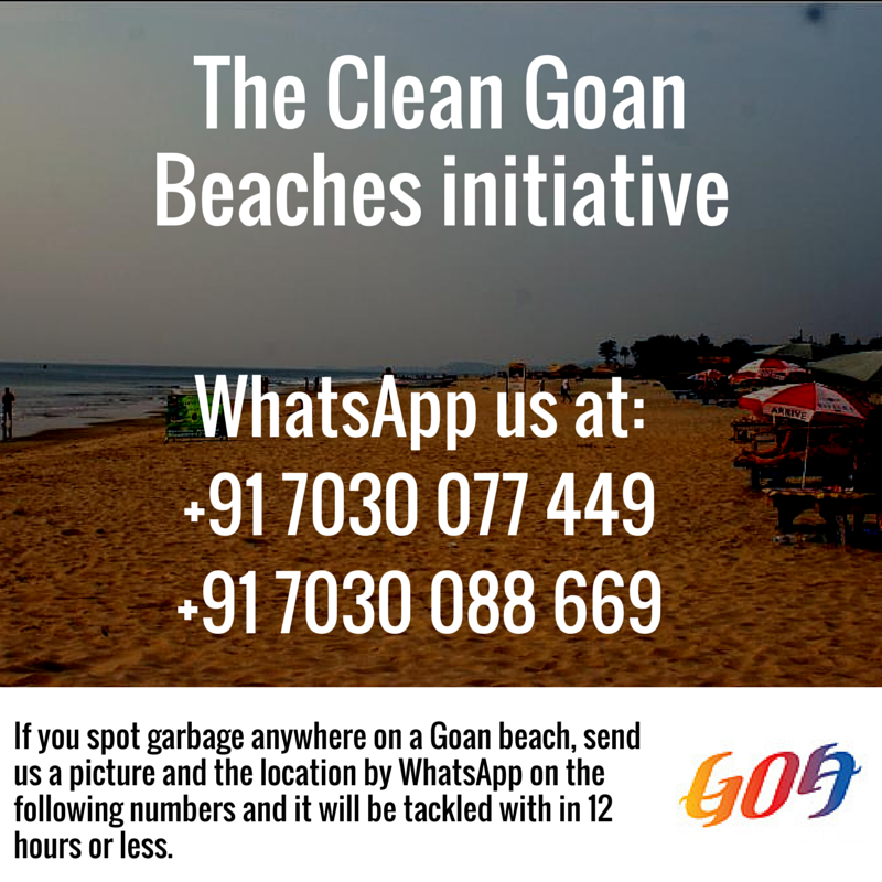 Be a part of the change today! 
#MakeItHappen #CleanGoa