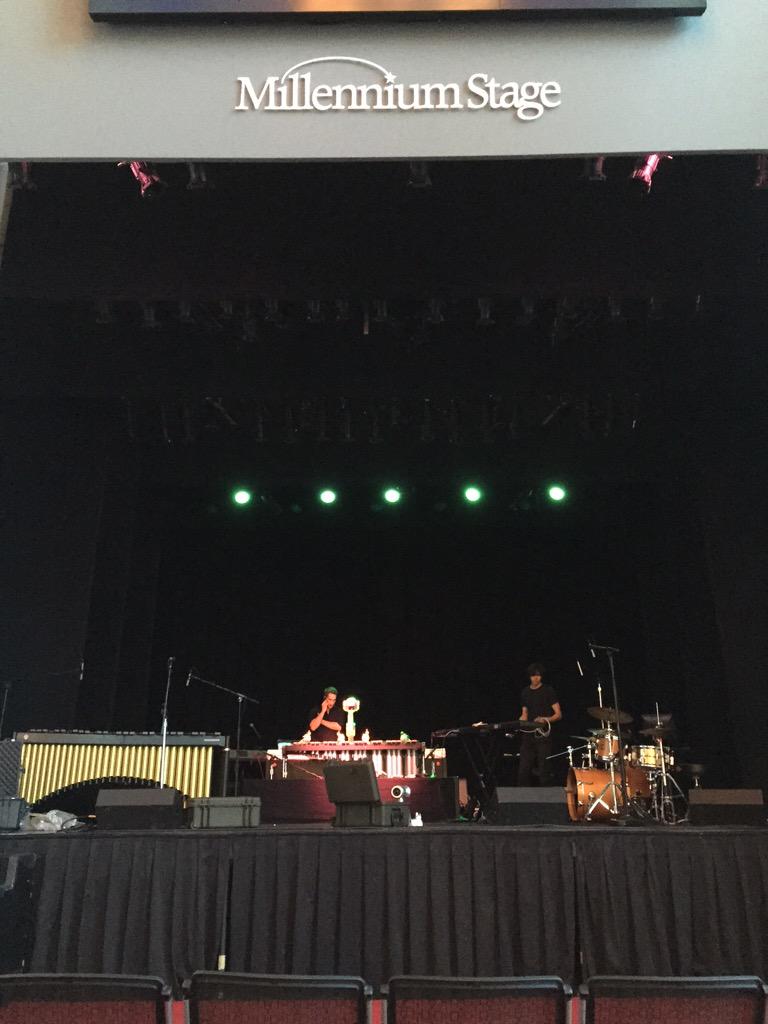 Looking forward to our gig <a href="/kencen/">The Kennedy Center</a> with <a href="/ShimonRobot/">Shimon Robot</a> tonight at 6p streamed live if you can't make it
