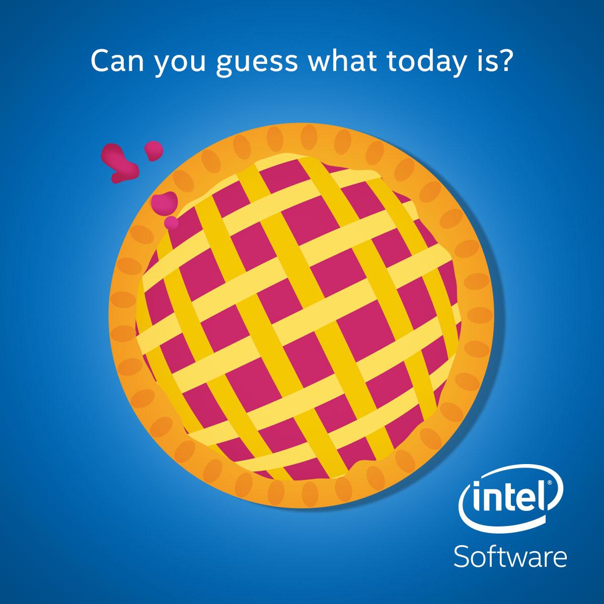 IntelSoftware's tweet image. It&apos;s easy as Pi! 22/7 = 3.14285714 

Happy #PiApproximation Day!