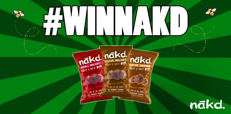 nakd's tweet photo. Who wants to win a box of Nakd Bits?! Simply RT &amp; Follow us to enter! #WinNakd http://t.co/34FAhXdHk3