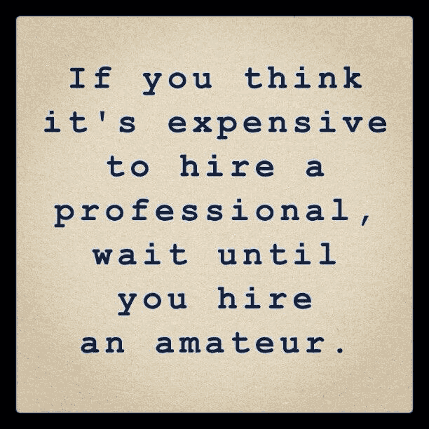 AboveWebDesign's tweet photo. You don't always save money by spending less! http://t.co/Fj1g0o4Ame
