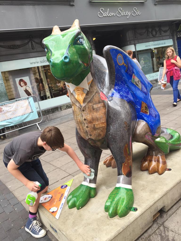 prldesign's tweet image. @GoGoSherlock you’re looking all shiny again! @GoGoDragons2015