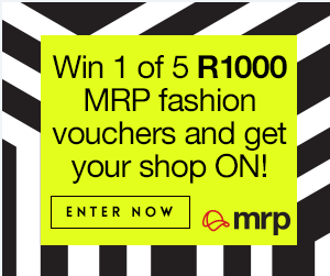 GimmeSA's tweet photo. [RETWEET] Win one of 5 R1000 Mr Price Fashion vouchers! Go to http://t.co/Mt3BNrruur http://t.co/3NlBLsmp9l