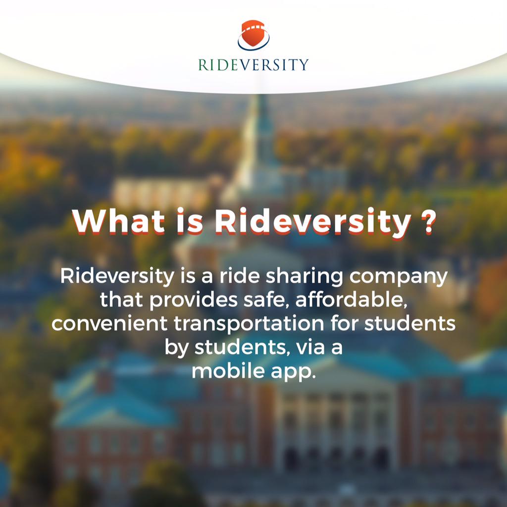 The website is here! Check Rideversity.com for all the details of our new ride sharing app!