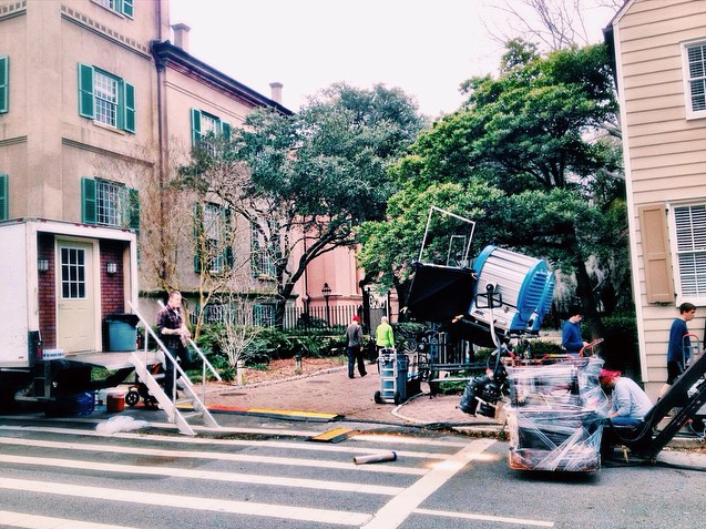 CofC's tweet photo. If you're on campus today keep an eye out for the crew filming a Hidden Heroes episode! http://t.co/NNGKw6Ay75