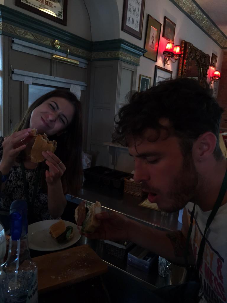 Mmmm tasty lamb burgers #firsttweet #shesleavingsoon