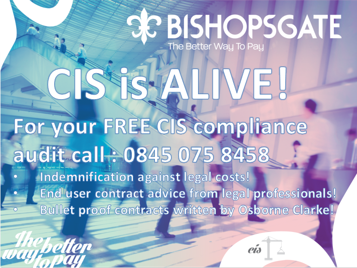 BishopsgateG's tweet image. CIS IS ALIVE!! - AND WE WILL INDEMNIFY YOU! #CISCOMPLIANCE #SECTION44 0845 075 8458