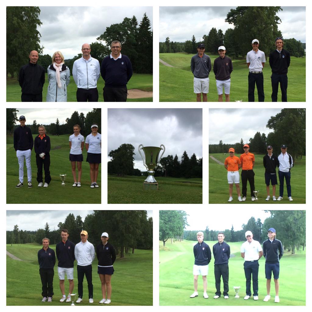 ChristerKay's tweet photo. #jesperparnevik Trophy 2015 started. 2,5-2,5 after the foursomes. http://t.co/175Crkh3sD