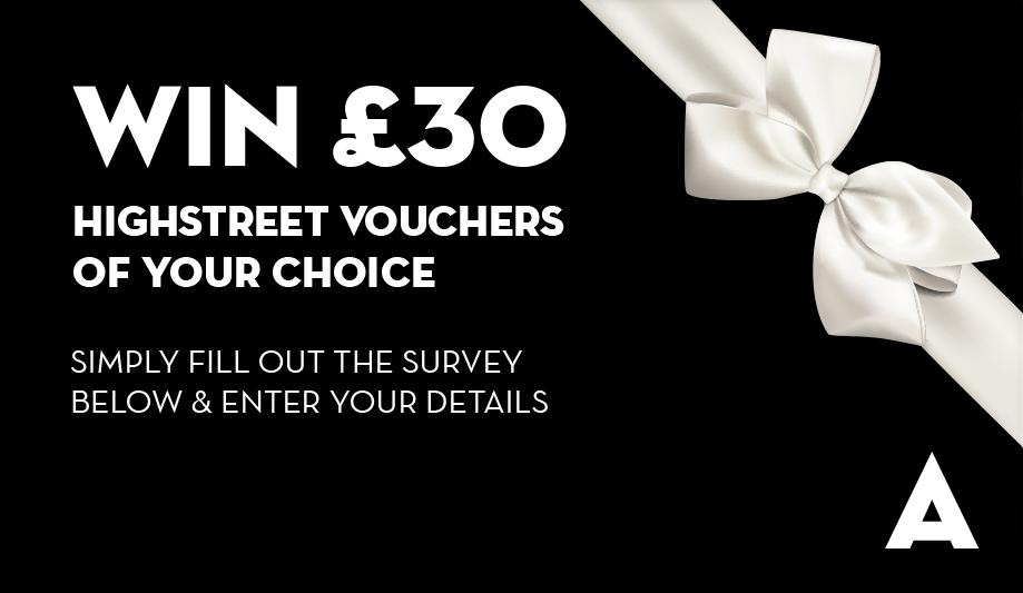 Win £30 high street vouchers of your choice, just fill out the 5 minute survey below! qtrial2015az1.az1.qualtrics.com/SE/?SID=SV_6wY…
