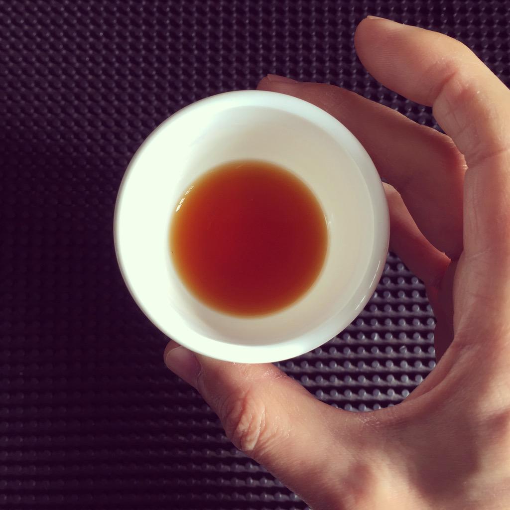 The beauty with working the brew station, is that you get to taste every coffee you brew... 😋