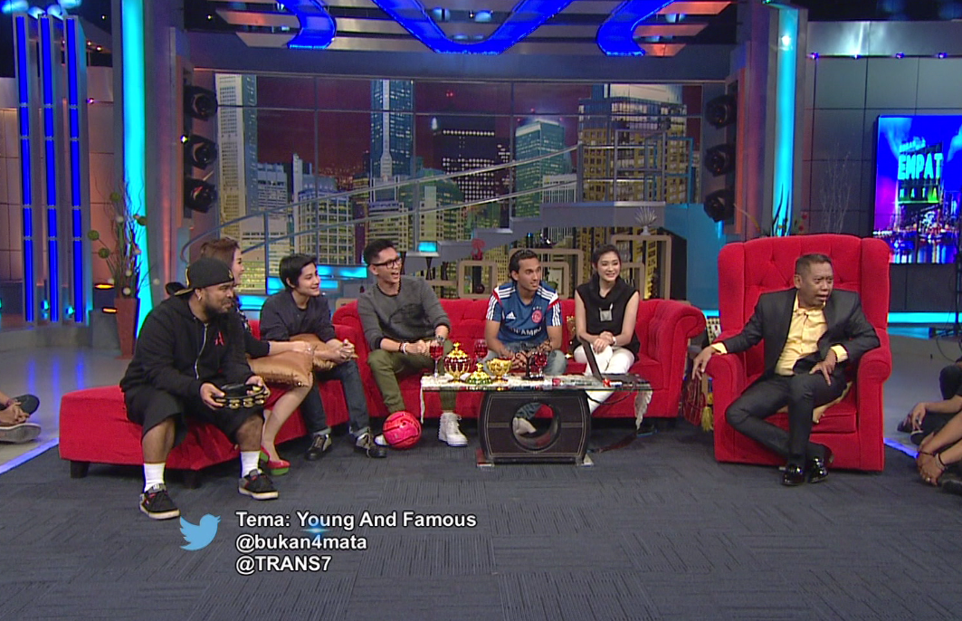 Nantikan <a href="/TRP_Rassya/">Teuku Rassya</a> <a href="/pattdevdex/">Patricia Devina</a> <a href="/brandonicholas/">degen</a> <a href="/ezzie1020/">Ezra Walian</a> di <a href="/bukan4mata/">bukan4mata</a> eps. Young &amp; Famous pkl 21.45 WIB.