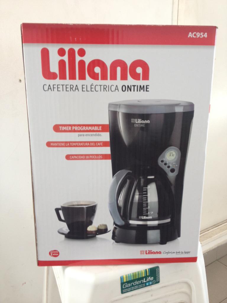 BEIRO Hogar | CAFETERA LILIANA AC960 COFIX 1.8 L C/ FILTRO NEGRA |  Conseguilo a tan solo $ 4989.00