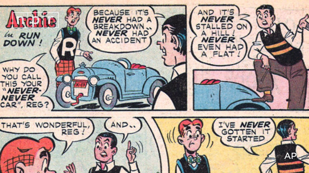 MorningEdition's tweet photo. Archie comics cartoonist Tom Moore dies at 86 http://t.co/VNvO7V28lx http://t.co/mwC1gn6Fn8