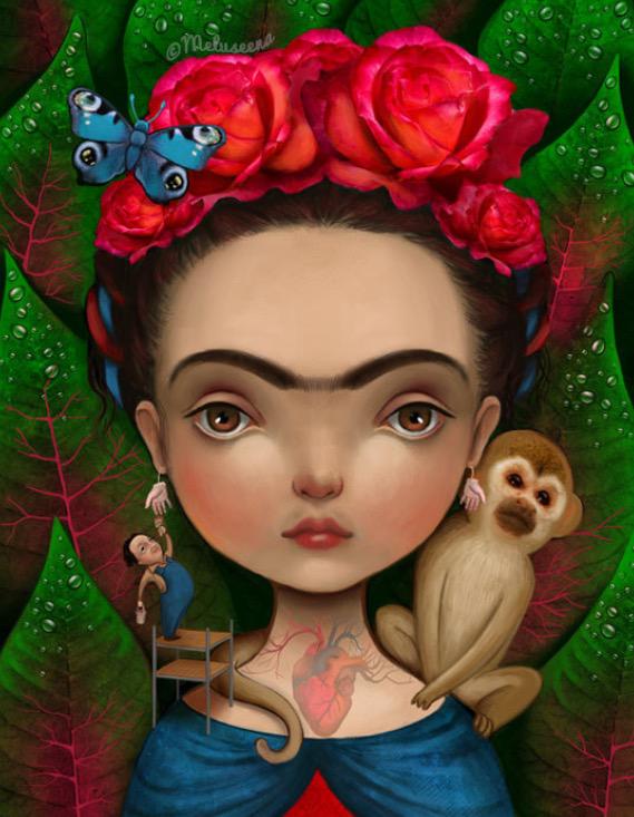 emanuelaneri_'s tweet photo. #FridaKahlo ❤️❤️❤️
#Illustration by Liza #Falzon ~
#ArtLovers
#DonneInArte
@ipnotic 🌹 http://t.co/hM0w2lYl7W