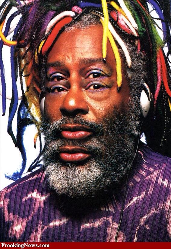 Happy Birthday to Godfather and Grandmaster of FUNK Mr George Clinton. 74 today! 