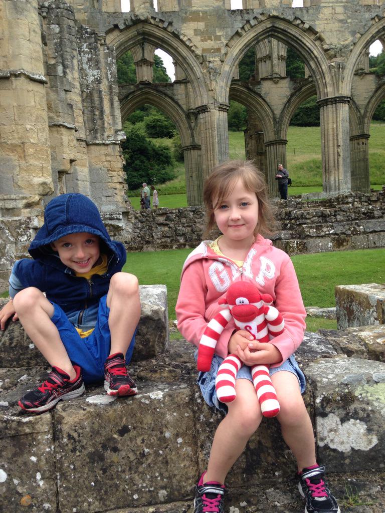 PartyMonkey2014's tweet photo. Then we went to Rievaulx Abbey @EnglishHeritage http://t.co/ooKMbuIlBM
