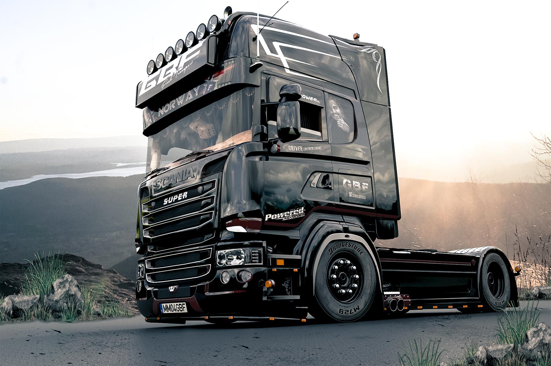 Scania тягач Tuning