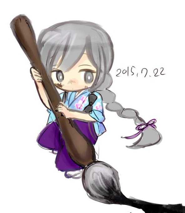 筆を持つのtwitterイラスト検索結果 古い順