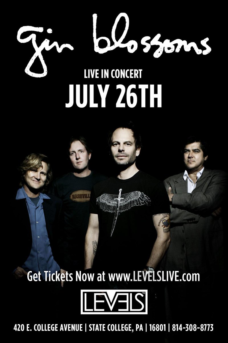 THIS WEEKEND!! @Majic99FM 
<a href="/GinBlossoms/">Gin Blossoms</a> are coming.to <a href="/LevelsBar/">Levels LIVE!</a>.
Get your tickets NOW at LevesLIVE.com