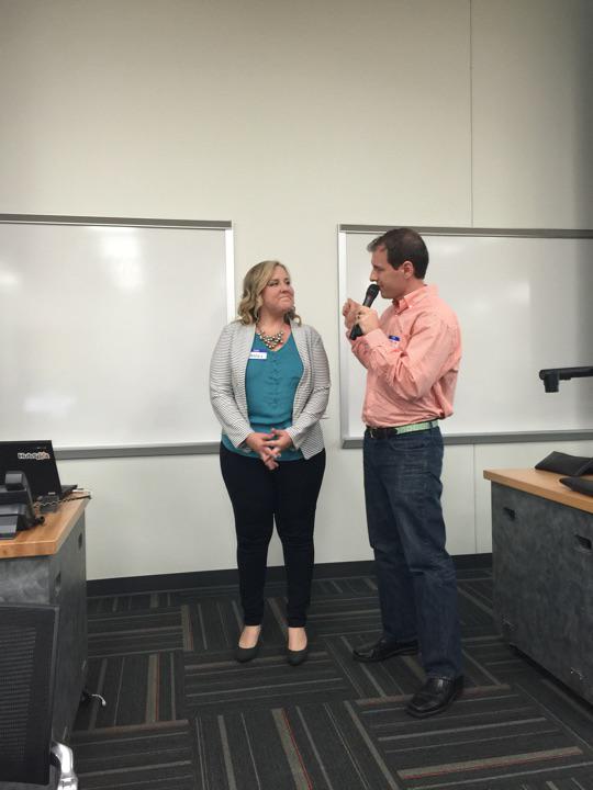 denamico's tweet image. Here&apos;s @lindseymgraff speaking about #SmartLists w/@NickSalinbound #TCHUG