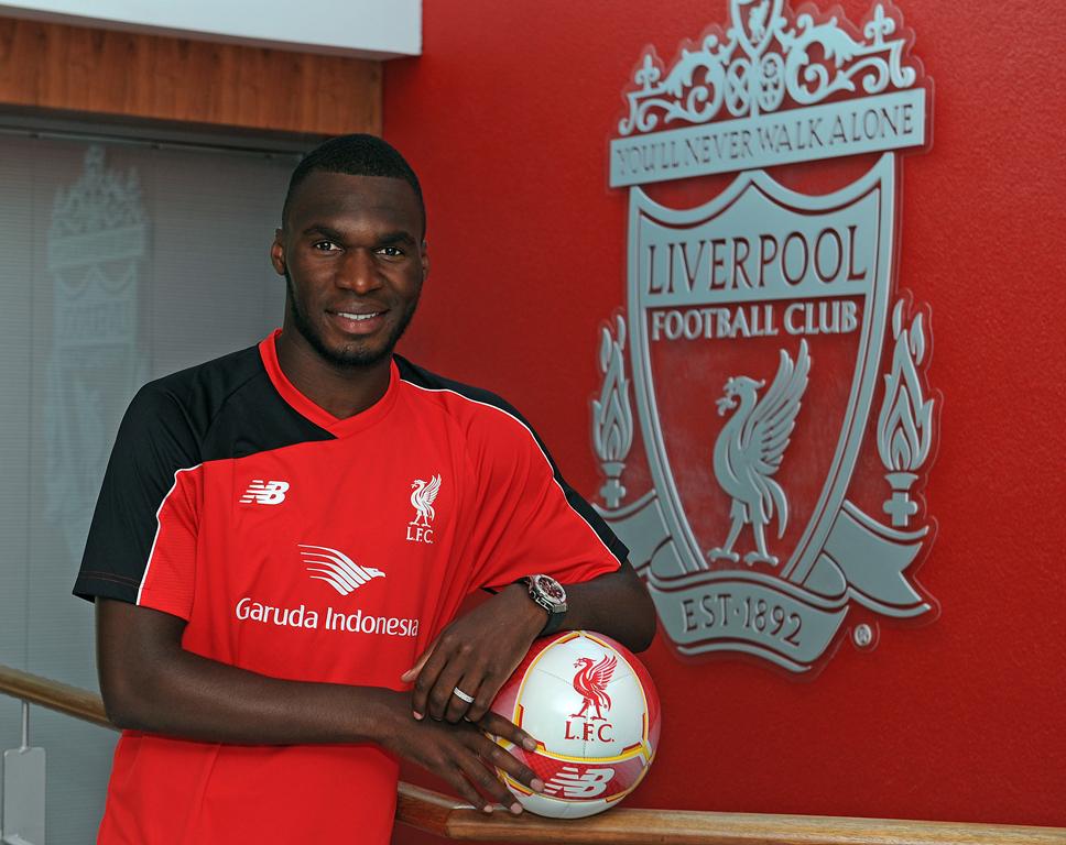 LFC's tweet image. Benteke has 24 caps and seven goals for Belgium to date. 10 key facts here: lfc.tv/AzSG #BentekeLFC