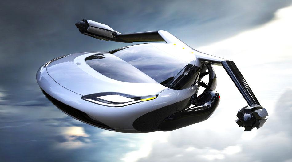No, this is not a spaceship. It's the latest flying car concept. on.mash.to/1CQrD5r