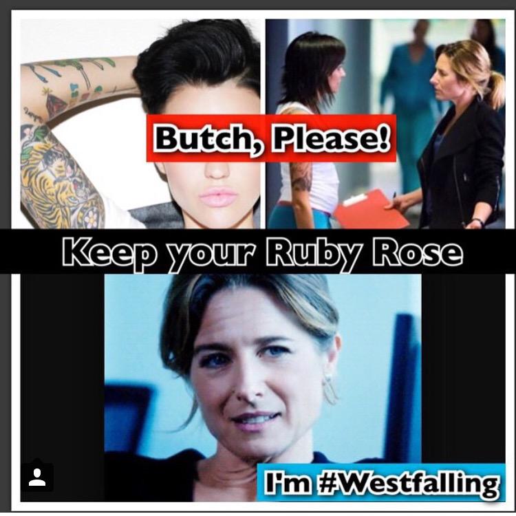 ithnkivbrokenit's tweet photo. Butch please! I'm #westfalling. #Wentworth #WestfallWednesday #libbytanner http://t.co/0xCCTq1Mek