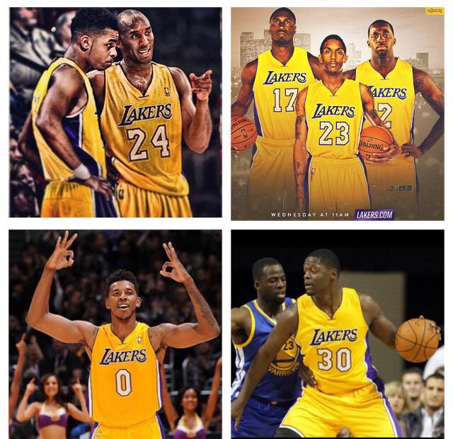CANTWIG_NEPHEW's tweet photo. #WEYOUNG #WETALENTED #LAKERNATION #WEBACKKKKKKK ๐๐๐๐๐๐ http://t.co/0e3ydc4PQg