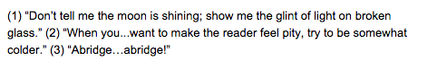 mrianleslie's tweet photo. Chekhov's #rulesforwriting via @ashdenizen http://t.co/qpSToxlG2d http://t.co/KwsyStdfg9