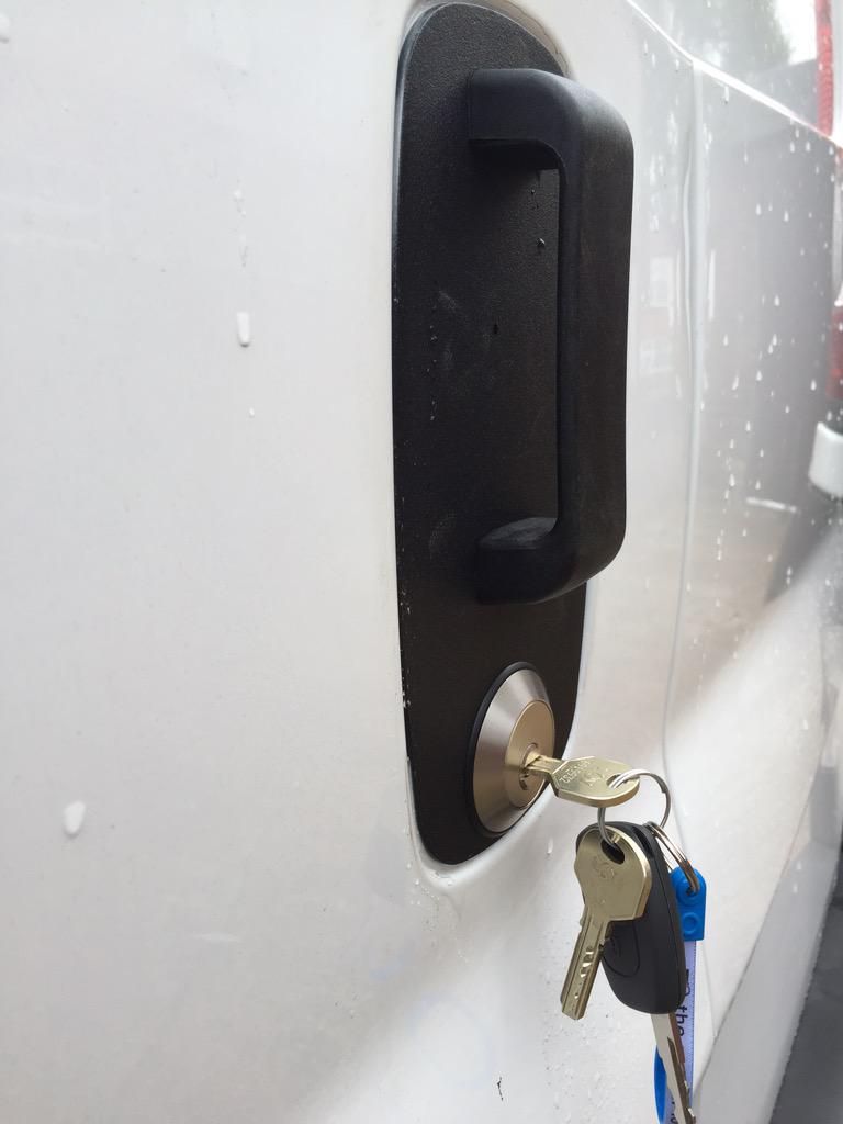 themasterlock1's tweet image. #vanlocks #slamlocks #Security #locksmith #autolocksmith upgrade done today by us