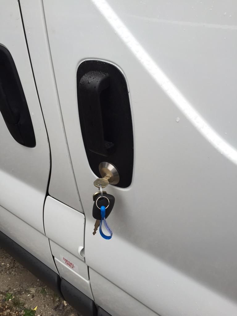 themasterlock1's tweet image. #vanlocks #slamlocks #Security #locksmith #autolocksmith upgrade done today by us