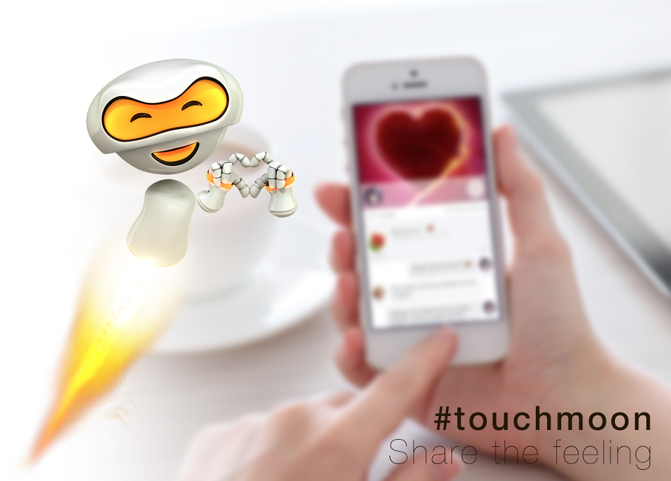 The #mobile #messenger platform of the future is here. #touchmoon helps you share real emotion with real people!