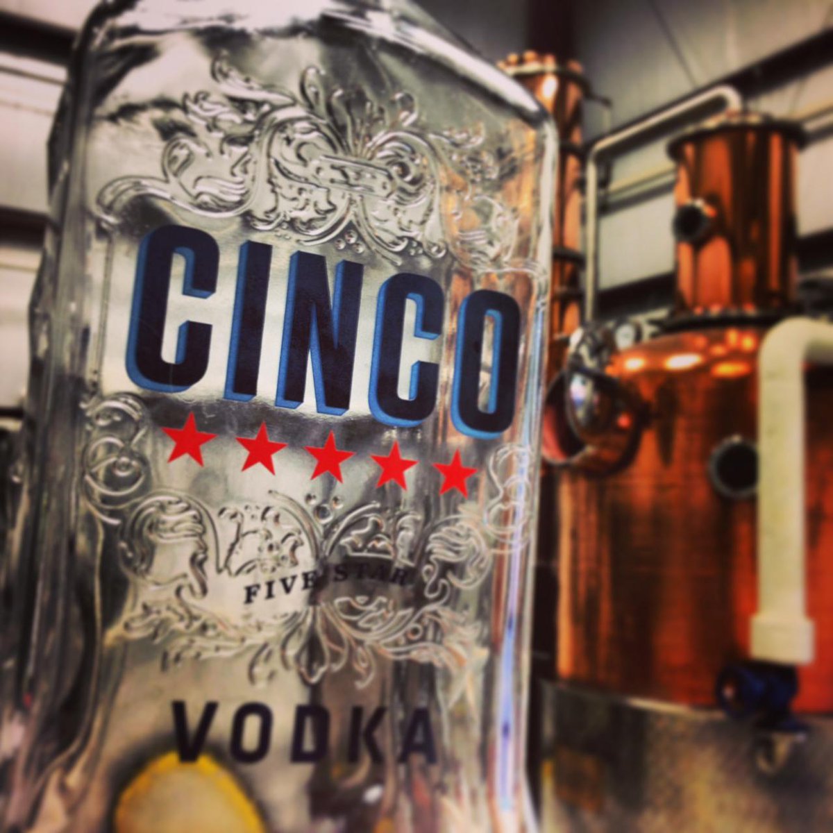 Cinco Vodka tweet media