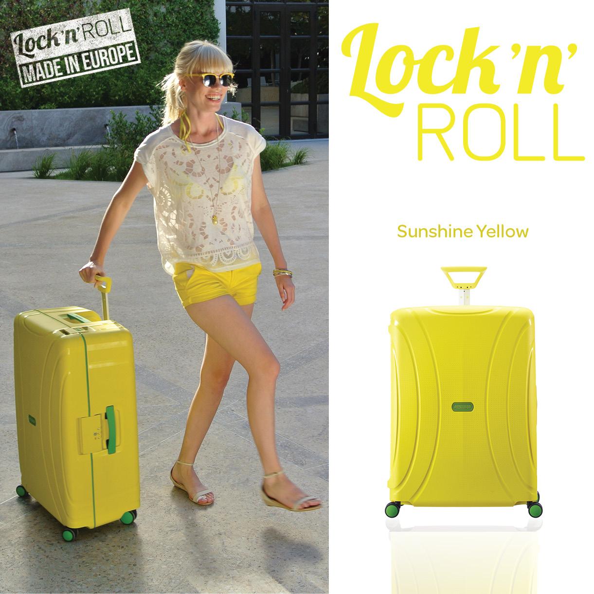 American tourister lock sales n roll 55