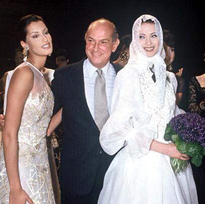 \" In memory of Oscar de la Renta, who would\ve been 83 today. Happy Birthday, Oscar.   