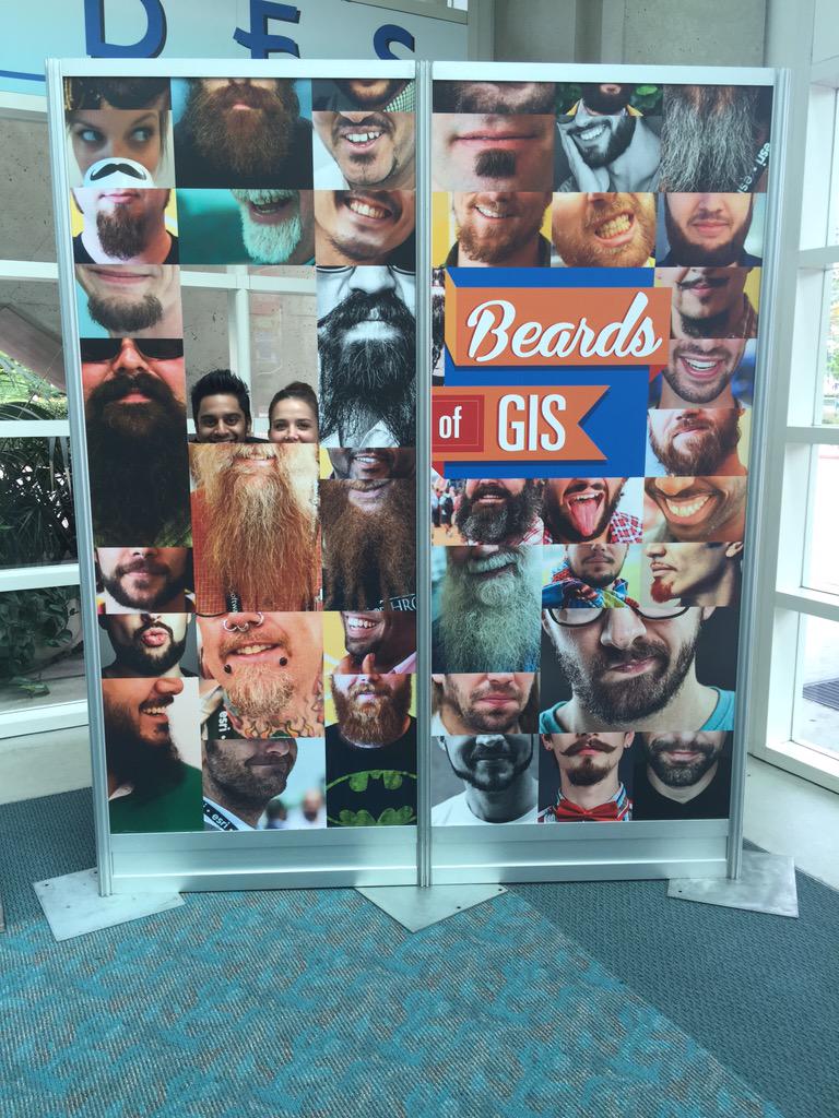 MeganMstarr's tweet photo. Day 3 of UC #beardsofgis #GISbeardsrock #vineshgrewabeard http://t.co/ETmetfGfOD