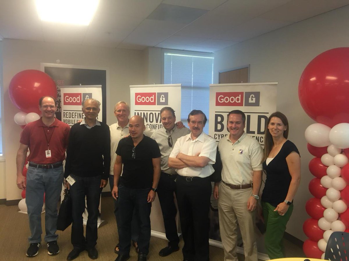 karenreynolds's tweet image. T/Y @good_technology founders for joining us for our 19th anniversary. You blazed a trail of innovation. #goodgoing