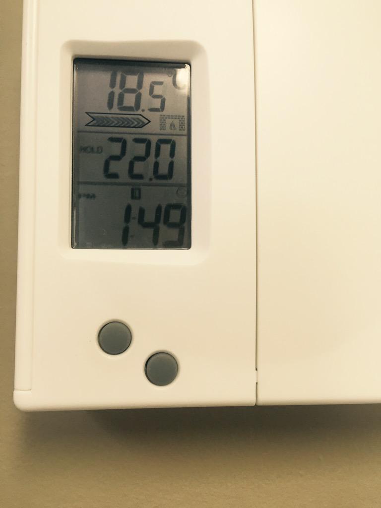 amandahulanRMT's tweet photo. I refused to turn the heat on so far this summer but had to give in today #nlwx #whereisummer #froze http://t.co/8bDttq3IV4