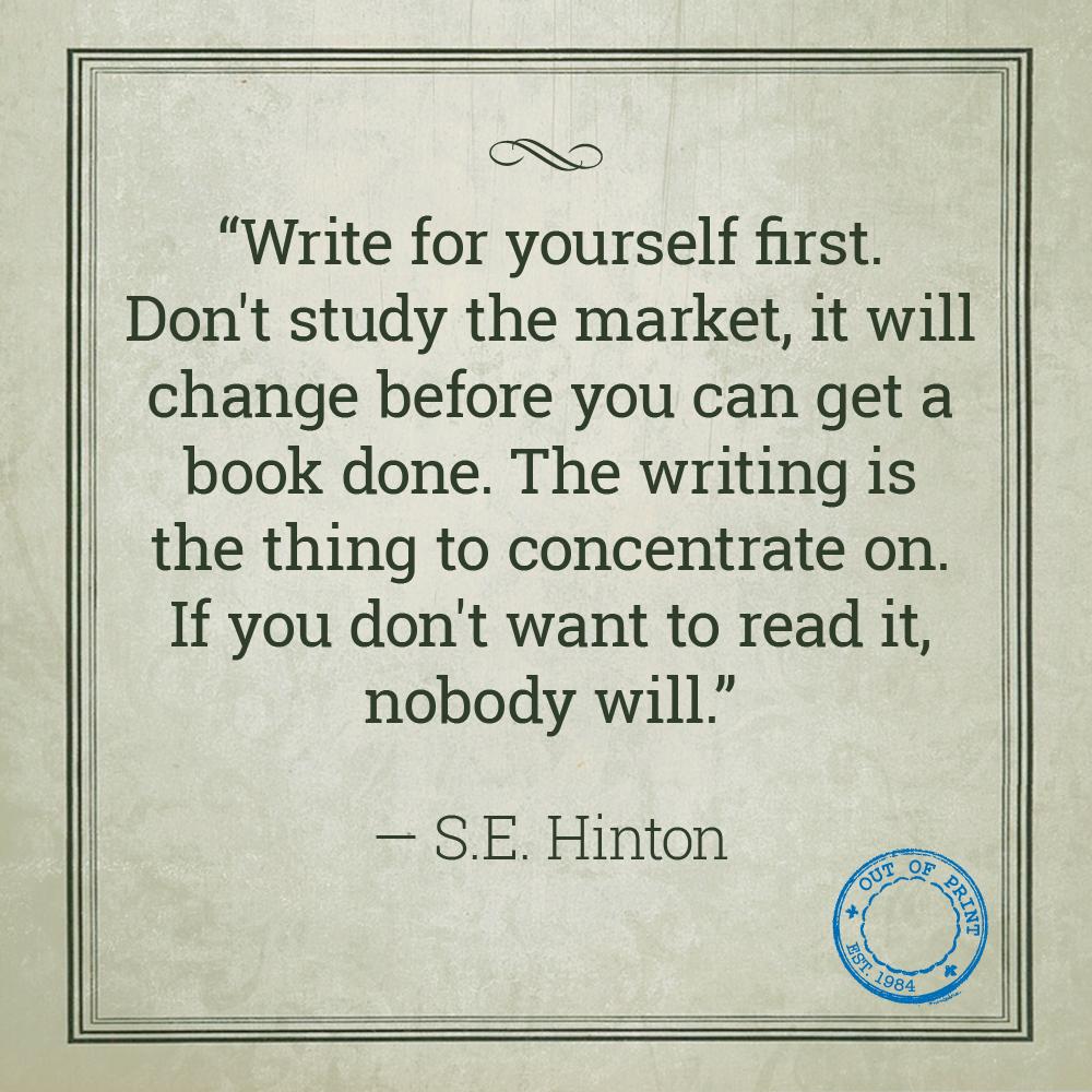 Happy Birthday, S.E. Hinton! Celebrate with our Outsiders collection  