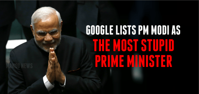 Stupid prime name world minister Google lists