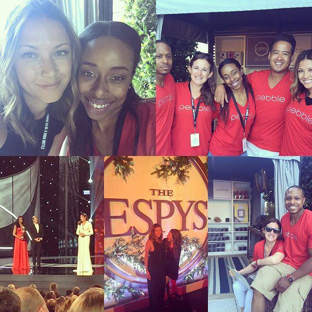 itsCamille's tweet image. Reminiscing of @getpebble at the #ESPYS2015