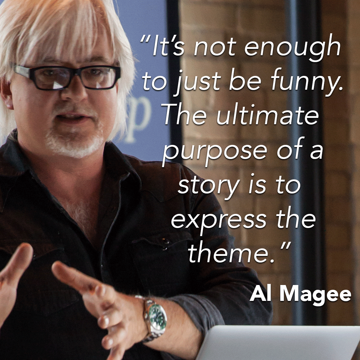 cfccreates's tweet photo. New #WisdomWednesday from #JumpingScreens special guest, CFC alum @theealmagee! http://t.co/0fCe1A4gAR @cfcmedialab http://t.co/9dnOORcghs