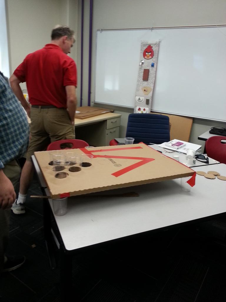 lseaves's tweet photo. Designs taking shape, Trash to Treasure, PBL, #ncns15 @ncnewschools http://t.co/064LEP9q25