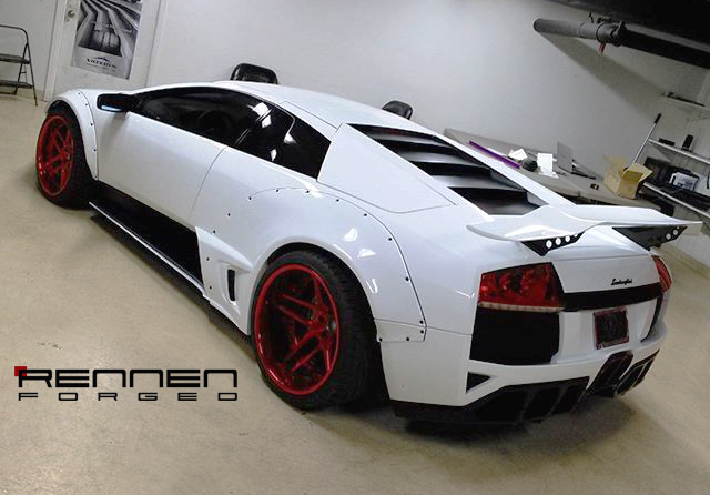 RennenForged's tweet photo. #Libertywalk  #Murcielago on #Rennen #Forged #R54 #XConcave 
#sema2015 #rennenforged #forgedwheels #widebody #lambo http://t.co/1Yb52fUu3i